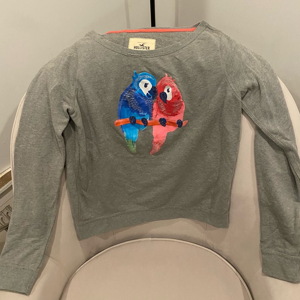 Hollister Parrot Sweatshirt